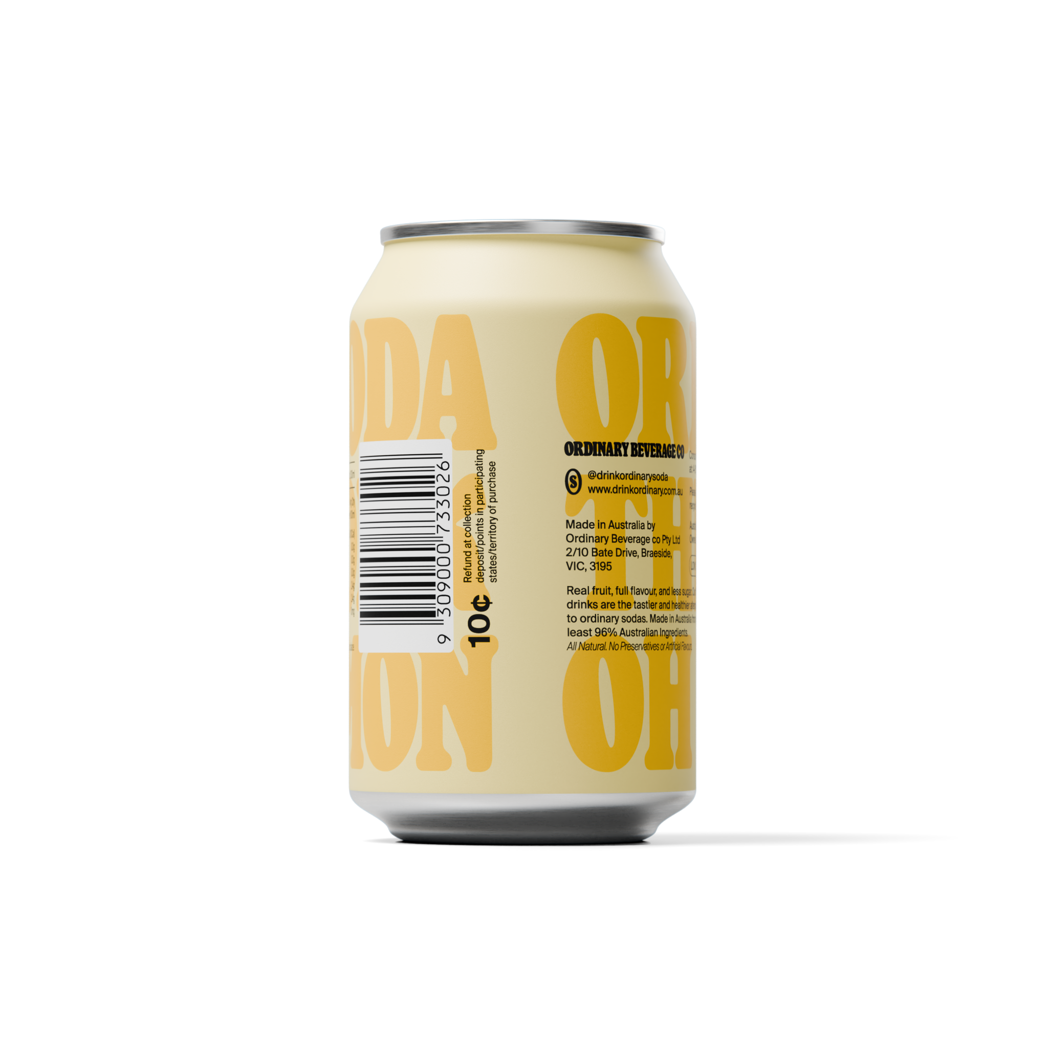 Yuzu Lemon Ordinary Soda 12 x 330ml